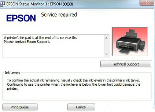 فیلم آموزشی ریست پرینتر Epson 1410 - ریست پرینترهای اپسون Epson